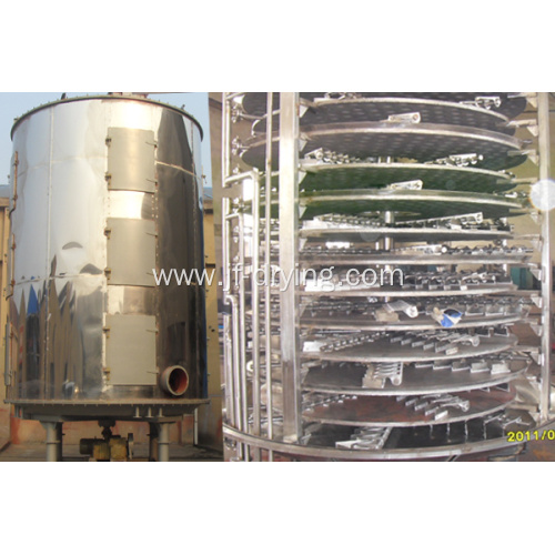 Vacuum continual plate dryer machine